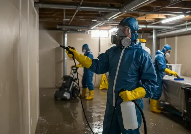 Basement Sanitization and Antimicrobial Treatment process in Newport, AR