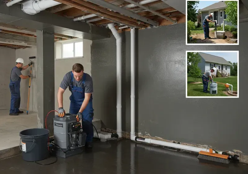 Basement Waterproofing and Flood Prevention process in Newport, AR